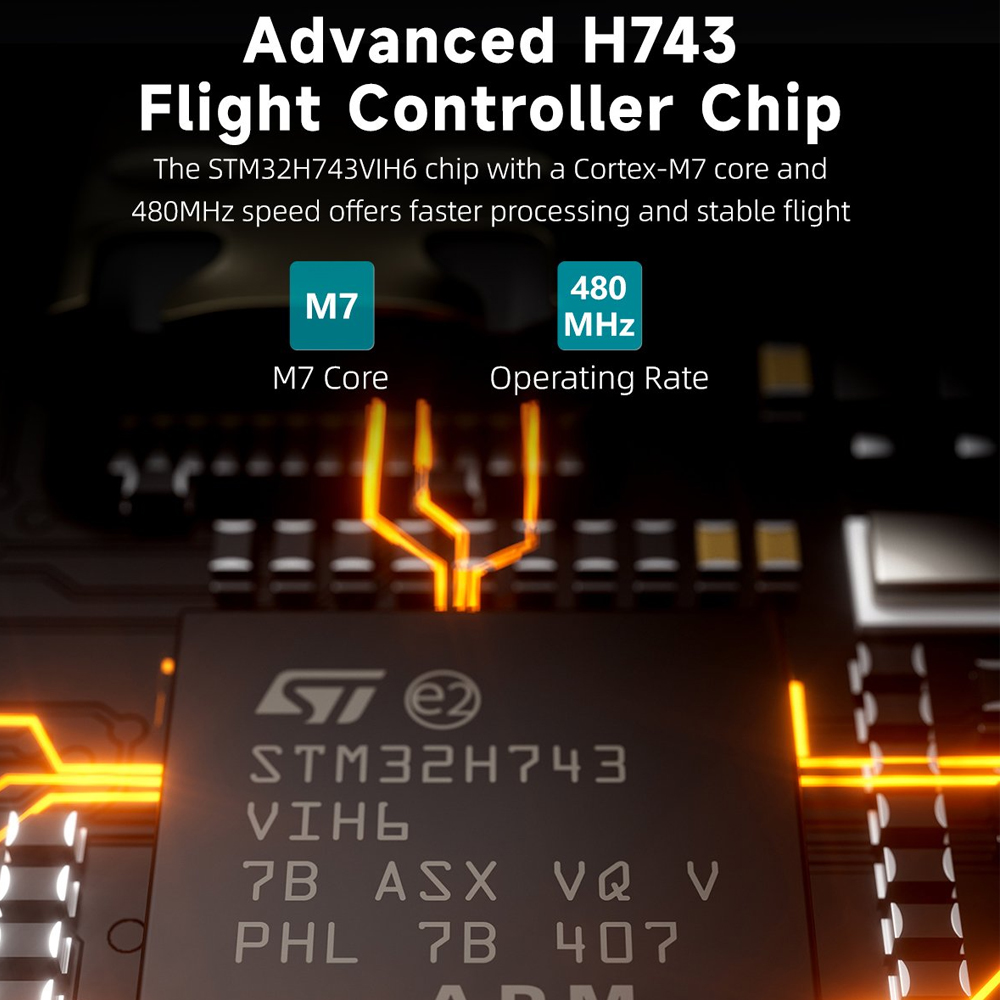 GEPRC TAKER H743 BT 8Bit 80A S - Drone Gimbal Controller บทวิจารณ์และราคา