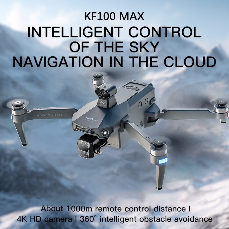 KF100 MAX GPS Drone 4K กล้อง 3 - Drone Gimbal 3 Axis บทวิจารณ์และราคา
