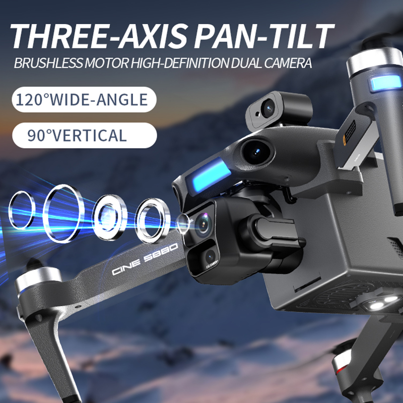โดรนกล้องคู่ 8K รุ่นใหม่ ปี 20 - Drone Gimbal Mount บทวิจารณ์และราคา