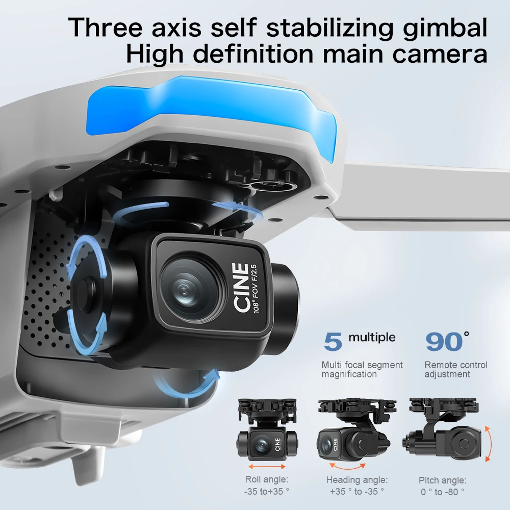 โดรน Lenovo S-X1 MAX GPS พร้อม - Drone Gimbal 3 Axis บทวิจารณ์และราคา