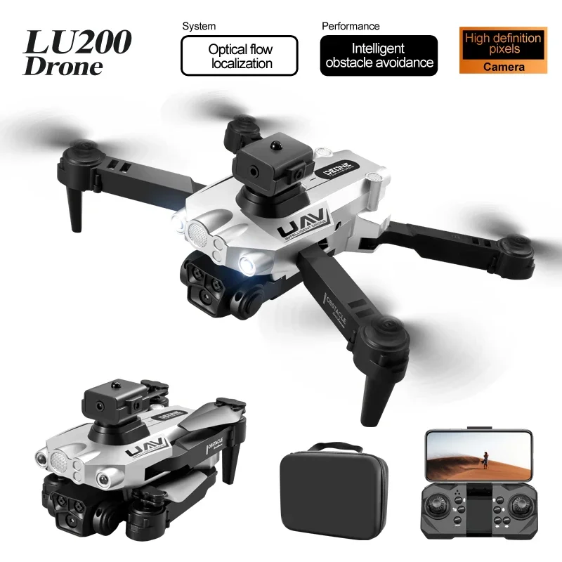 โดรน LU200 8K GPS กล้องสามตัว  - Drone Gimbal Mount บทวิจารณ์และราคา