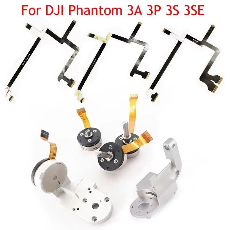 สำหรับ DJI Phantom 3A 3P 3S 3S - Drone Gimbal Ribbon Cable บทวิจารณ์และราคา
