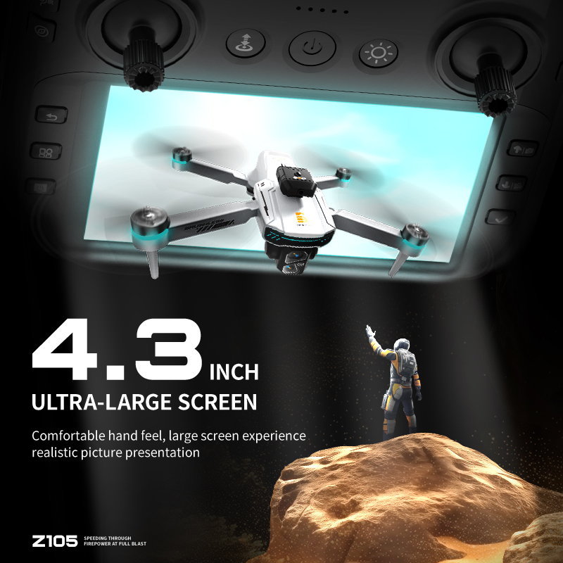 โดรน Z105 ระบบ Optical Flow Po - Drone Gimbal Controller บทวิจารณ์และราคา
