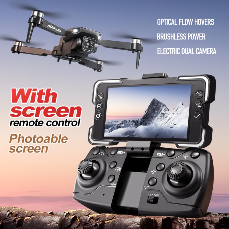 โดรนกล้อง M10 พร้อมรีโมทคอนโทร - Drone Gimbal Case บทวิจารณ์และราคา
