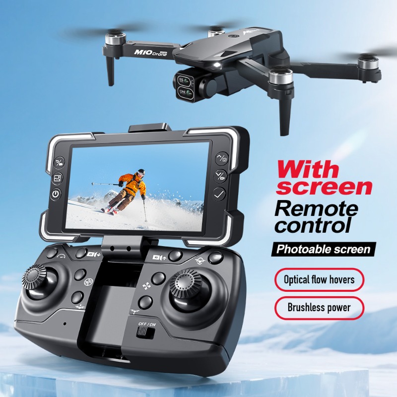 โดรนกล้อง M10 พร้อมรีโมทคอนโทร - Drone Gimbal Case บทวิจารณ์และราคา